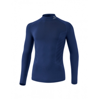 Erima Funktionsunterwäsche Langarmshirt Athletic mit Kragen (nahtlos) navyblau Herren